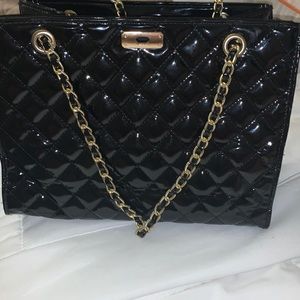 Black purse